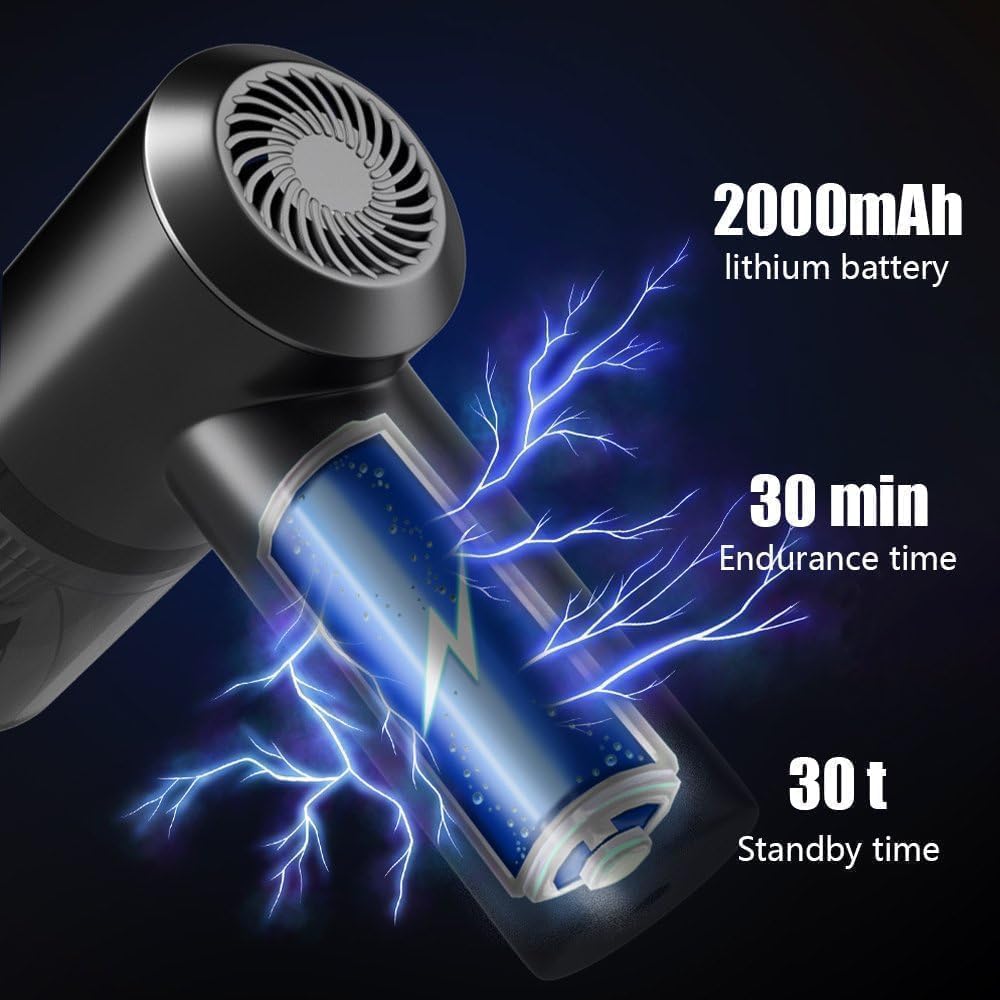 2-in-1 mini portable vaccum cleaner
